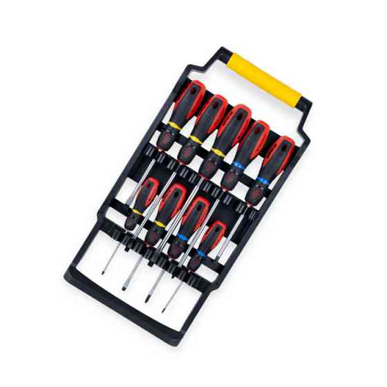 Набор отверток 9 шт магнитные - шлиц 3,5,6,6,8мм; крест 3,5,6,6мм Ultra (планшет) Мукачево