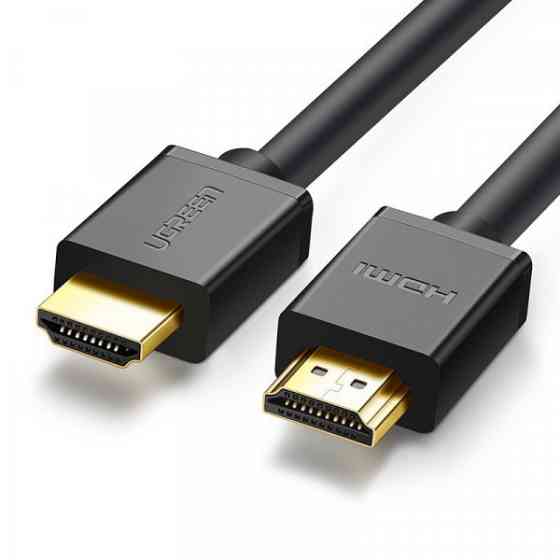 Кабель HDMI M - M, 5.0 м, V2.0 Cafule 4K, HD104 UGREEN Чорний (10109) Київ