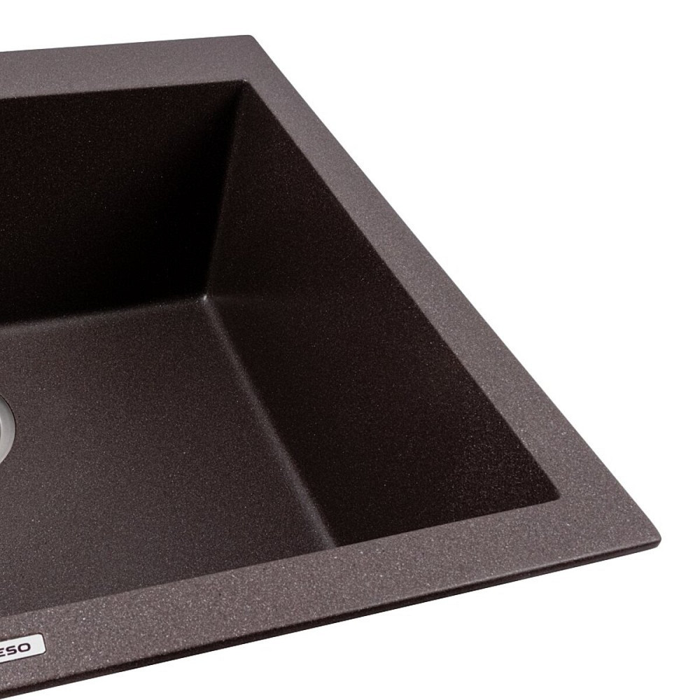 VALESO Кухонна гранітна мийка 5750 DAVINA VALESO гренадін Коломия - фото 4