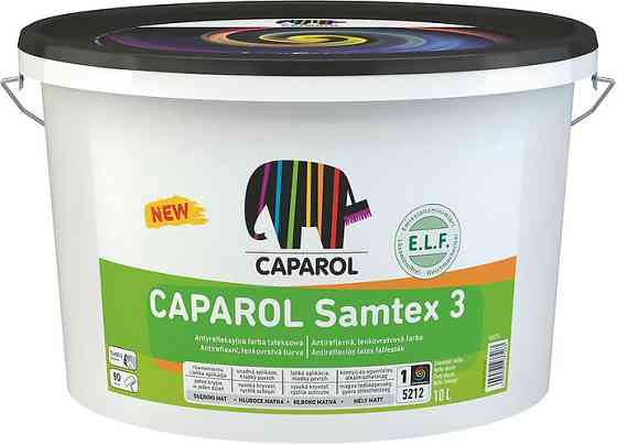 Інтер'єрна матова високоякісна латексна фарба Caparol Samtex 3 E.L.F. B3 прозорий 9.4 л Киев