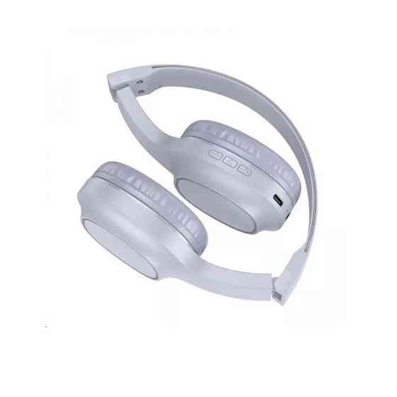 Навушники бездротові HOCO W46 Charm BT headset Light Blue Gray 6942007601719 Одеса