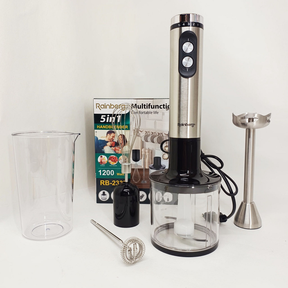 Блендери кухонні, Блендер з гострими сталевими лезами, Блендер для смузі та соусів DF-50 Львів - фото 7