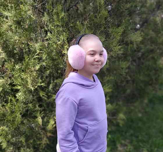 Наушники меховые женские из Rex Розовый Харьков