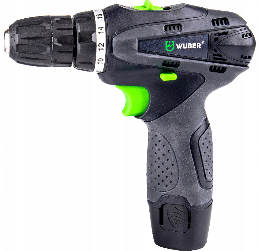 Акумуляторний шуруповерт Wuber 18В +2 батареї (Польща) Київ - фото 2