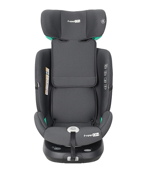 Автокрісло FreeON Space, поворотність 360° i-Size 40-150 см, light grey Київ - фото 14