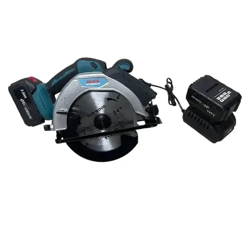 Циркулярна акумуляторна пила 36V 3Ah AL-FA ALCCS-180, Італія Львів - фото 8