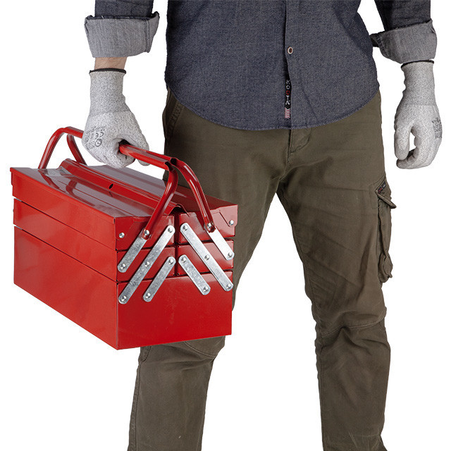 Ящик інструментальний, 450 мм, 5 секцій INTERTOOL HT-5045 Киев - изображение 8