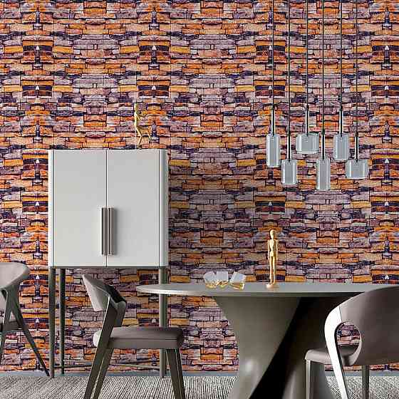 Декоративна 3D панель самоклейка 700х770х3мм Піщаник Катиринославська цегла (045-3) SW-00000692 Київ