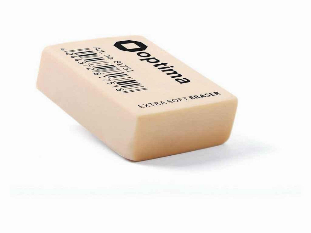 Гумка для олівця Extra Soft O81751 ТМ OPTIMA Київ - фото 1