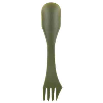 Ложка-виделка туристична Tribe Spork пластикова olive (T-FC-0031-olive) Вінниця
