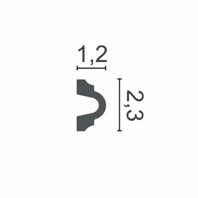 Угловой элемент полиуретановый Grand Decor HCR 516-2 Днепр