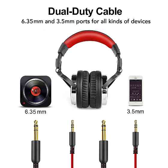 Наушники OneOdio Studio Pro 50, складні, чорні Київ