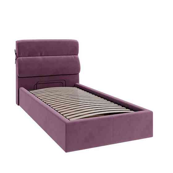 Ліжко EdinburghDesign Simple Violet Comfort з нішею для білизни 90x200 фіолетовий Київ