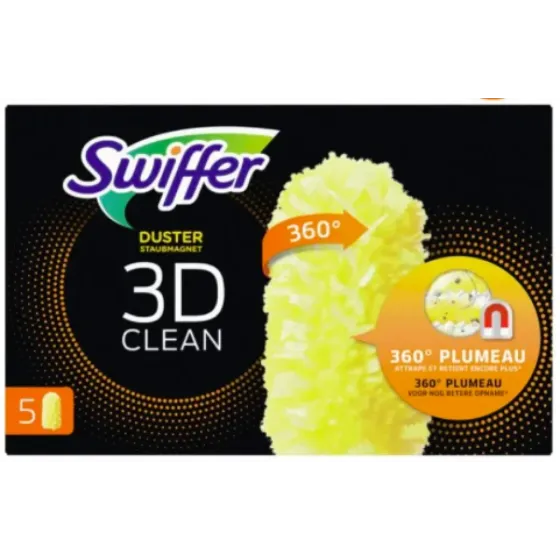 Запасные щетки на пипидастр Swiffer 360 Heavy Duty Dusters Microfiber Heavy Duty Duster Refill 5 шт Львов