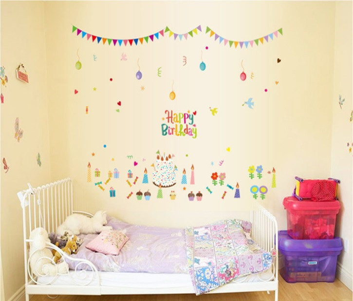 Интерьерная наклейка детская Happy Birthday Киев - изображение 6