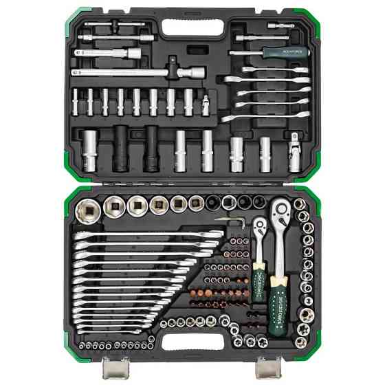 Набір інструментів 125+6пр. 1/4'', 1/2'' (6гр.) ROCKFORCE RF-41252-5 Premium Одеса