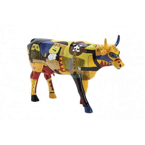Статуетка корова Cow Parade Picowso's Moosicians 30 х 9 х 20 см (Size L) Полістоун Вінниця