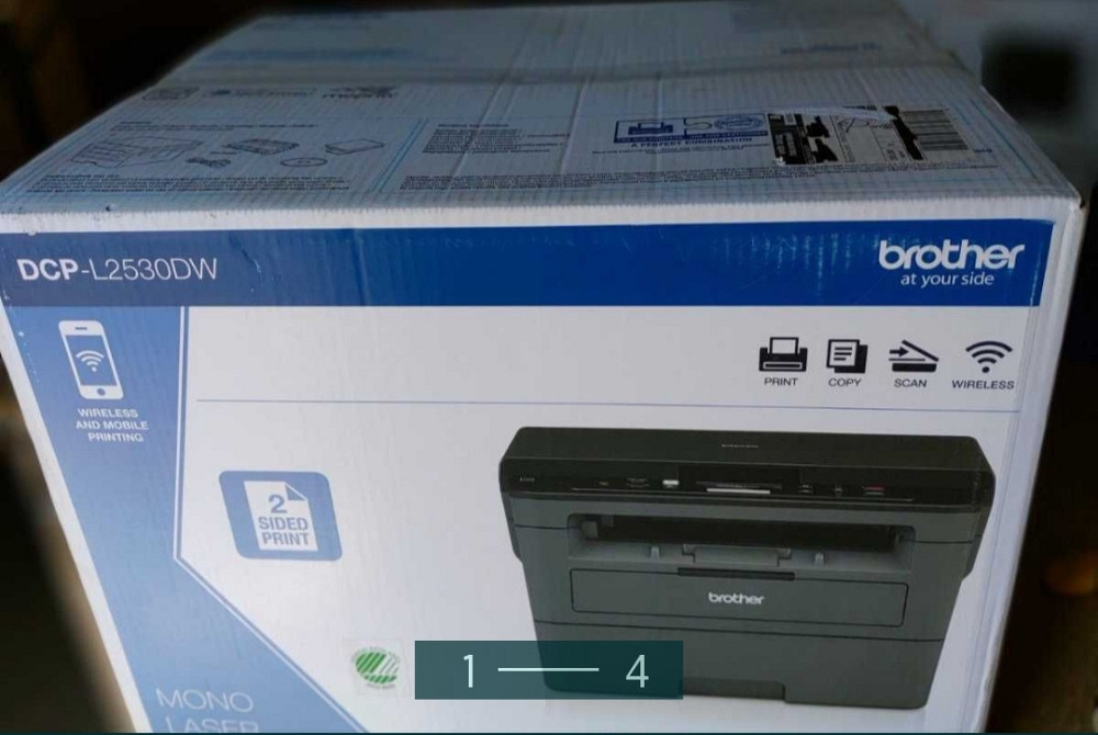 Принтер: Лазерний БФП ч/б А4, Brother DCP — L2530DW, Black. Київ - фото 3