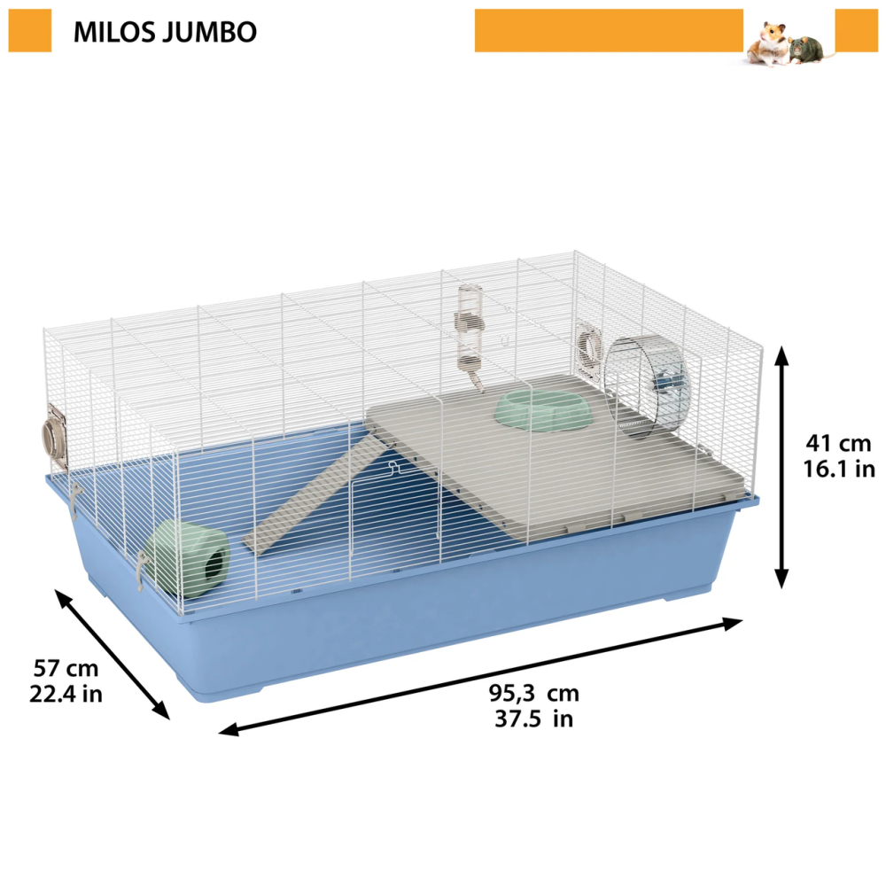 Клетка модульная для хомяков и мышей Ferplast Milos Jumbo (Ферпласт Милос Джамбо) Запорожье - изображение 2