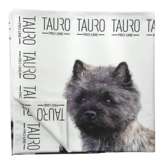 Tauro Pro Line Рушник з мікрофібри високопоглинальний з тер'єрами, 80 x 160 см Київ