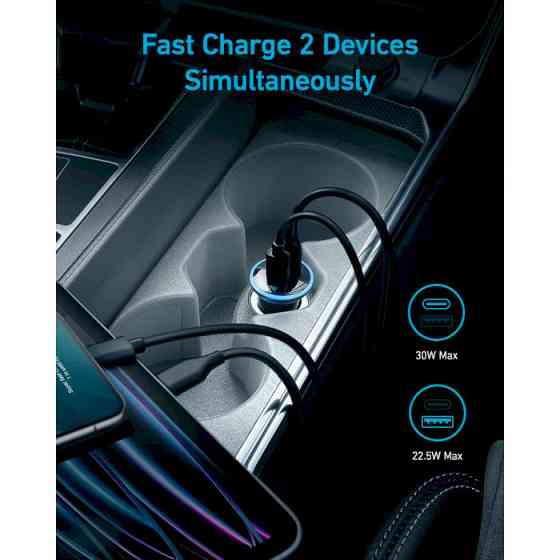 Мережевий зарядний пристрій Anker PowerDrive 323 Black (A2735G11) ( 18749 ) Харьков