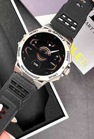 Годинник з пульсометром Modfit Endurance Silver-Black та захистом IP68 Київ