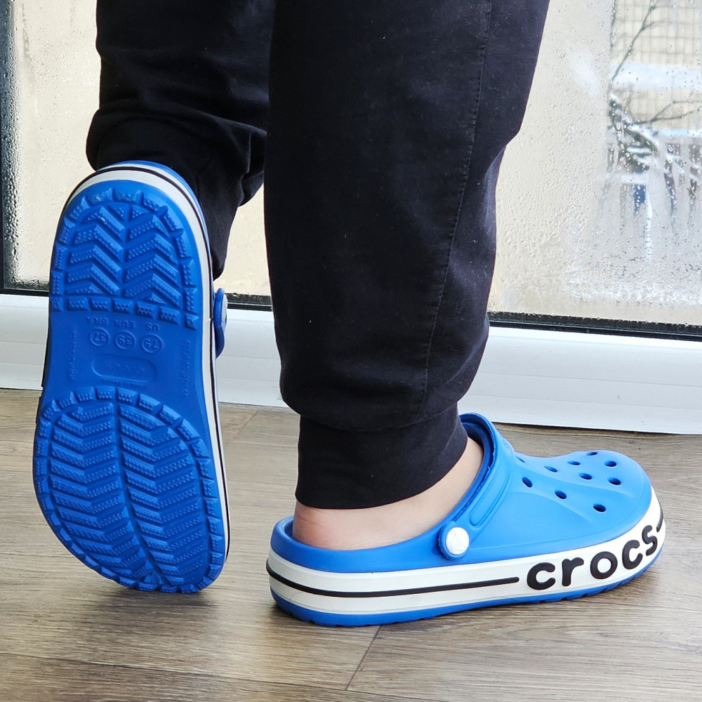 Жіночі Крокси Блакитні капці CROCS Сині Шльопанці (розміри: 34,36) Дніпро - фото 6