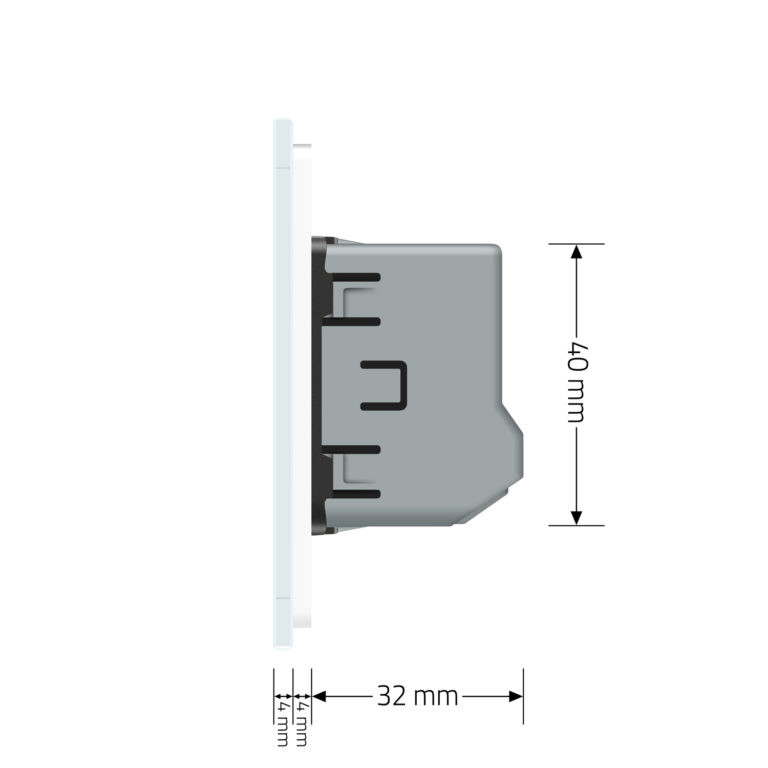 Розумний сенсорний диммер Livolo білий ZigBee (VL-C7FC1D2Z-2GWP) Коломыя - изображение 9