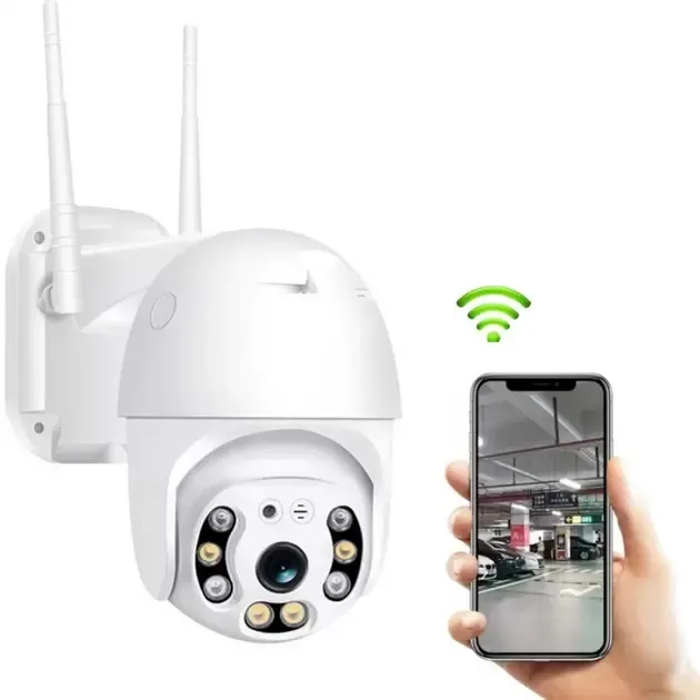 Уличная поворотная IP-камера A8 Wi-Fi ICSSE / 4mp 360 (A8) monitor ICSSE Коломыя - изображение 2