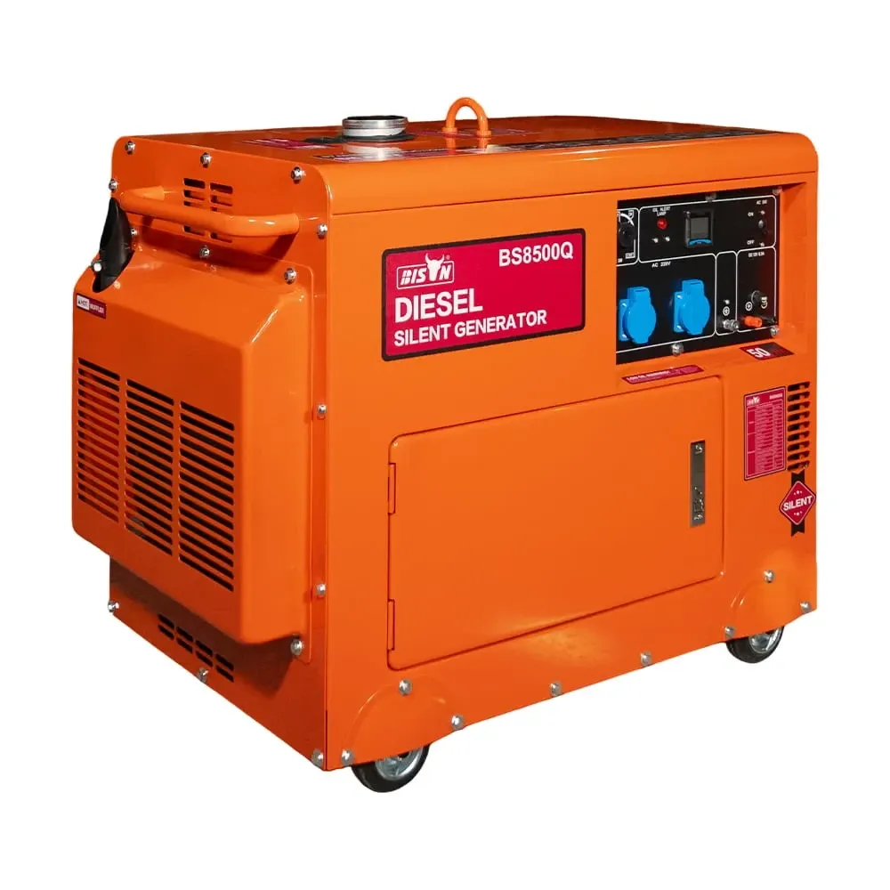 Генератор дизельний однофазний 5 кВт Bison BS8500Q (41-00412) Киев - изображение 5