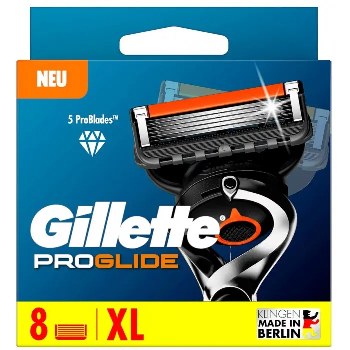 Змінні касети для гоління Gillette ProGlide, 8 шт Львів - фото 1