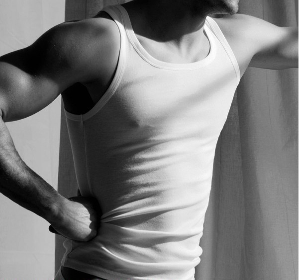 Мужская майка Atlantic хлопок BMV-046 XXL, Белый Киев - изображение 3