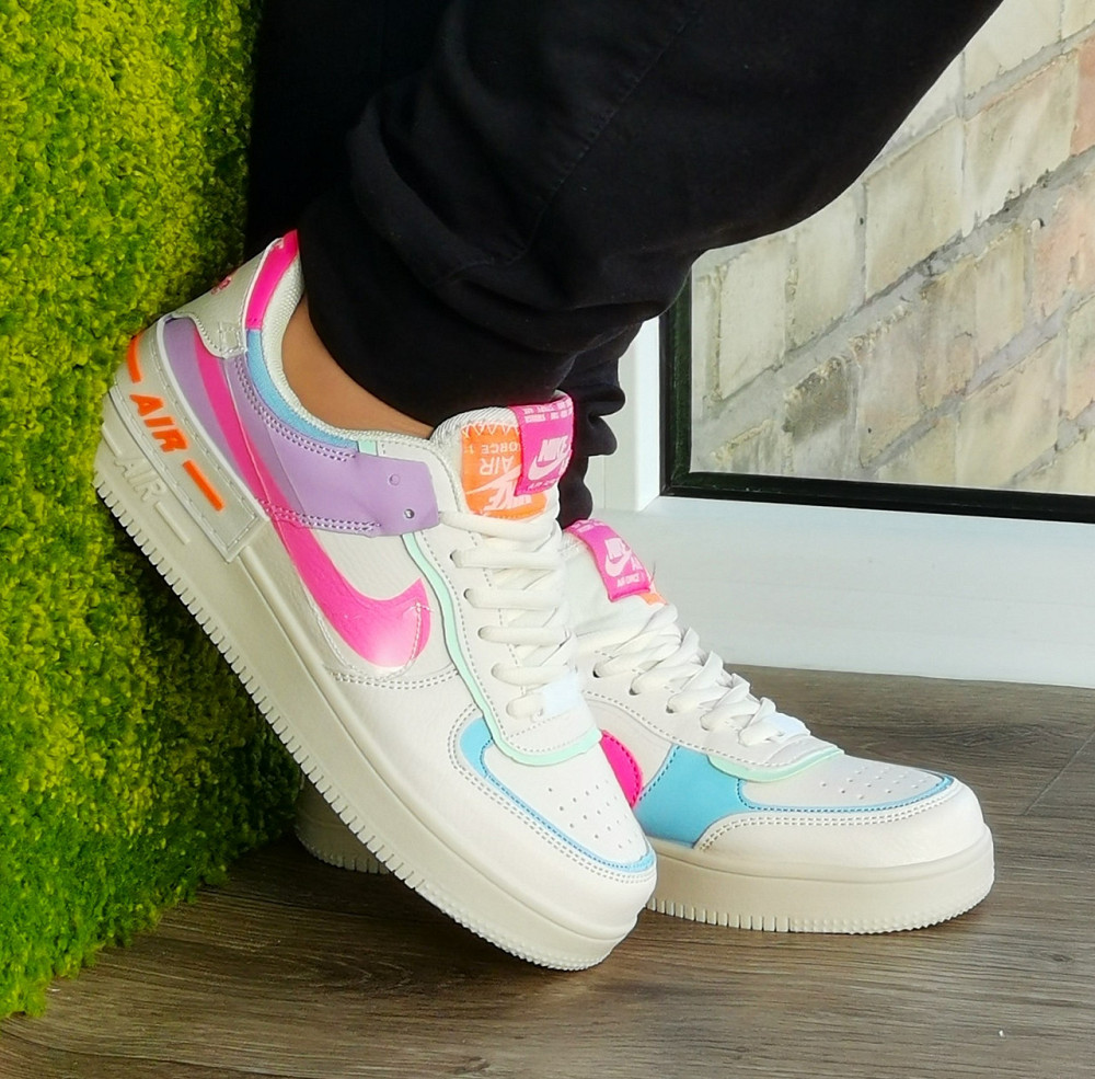 Кроссовки Nike Force Белые Женские Кожаные Найк Форсы (размеры: 36,37,38,39,40,41) Видео Обзор - 51 Днепр - изображение 8