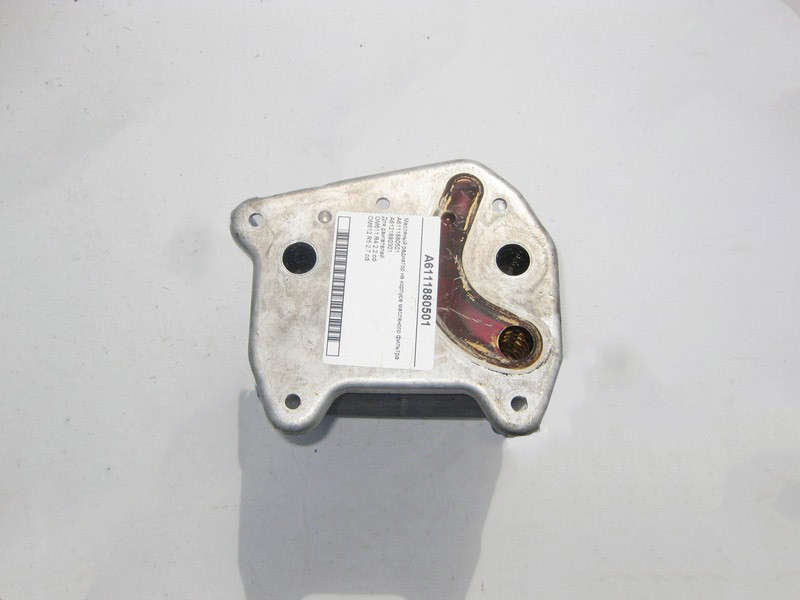 Mercedes-Benz  A6111880501 Олійний радіатор на корпусі масляного фільтра для двигунів OM611 R4 2.2 cdi OM612 R5 2.7 Одеса - фото 3