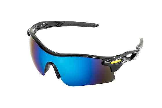 MASTERTOOL Окуляри відкриті MASTERTOOL SPORTLINE BLUE MIRROR панорамна лінза напівоправа протик Коломия