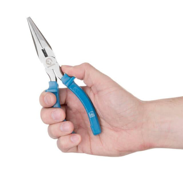 Длинногубцы прямые, 180 мм INTERTOOL HT-0122 Киев - изображение 5