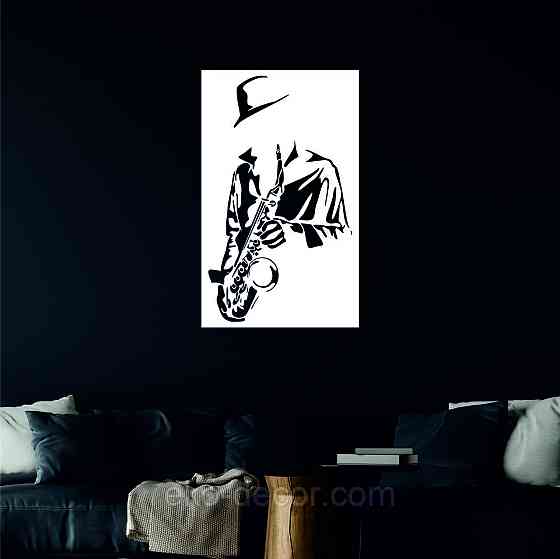 Декоративне настінне Панно «Музикант», Декор на стіну Київ