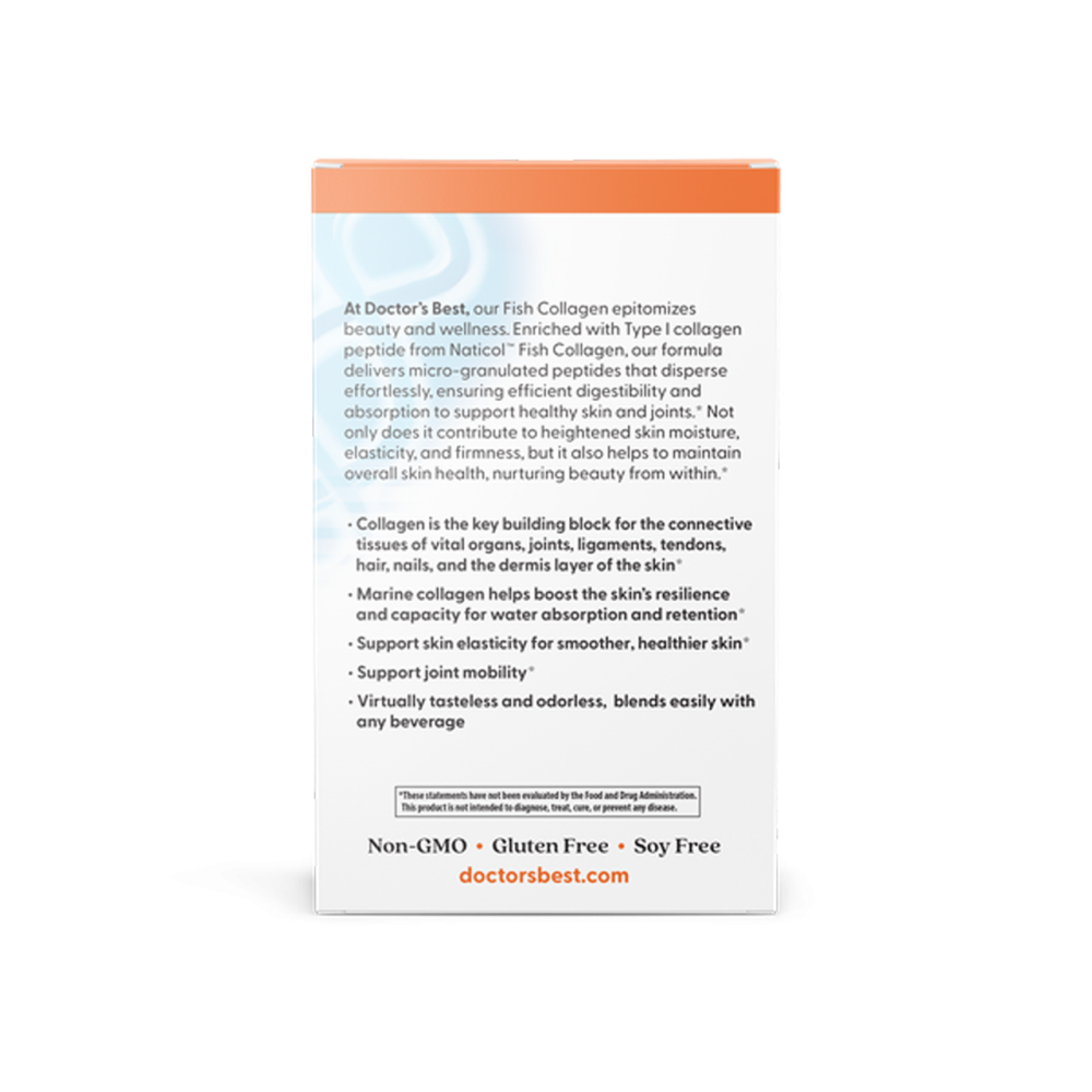 Рибний колаген Doctor's Best Fish Collagen with Naticol 5 г 30 стиків (150 г) Київ - фото 2