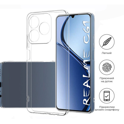 Чехол для мобильного телефона BeCover Realme C61 Transparancy (711900) Вінниця - фото 5
