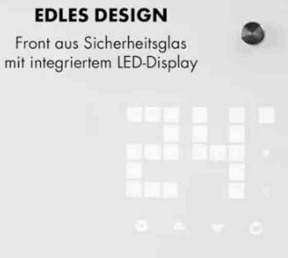 Вигнутий сенсорний конвектор нагрівач Klarstein Київ