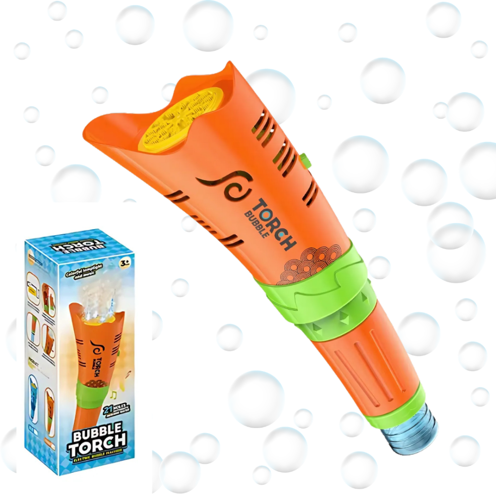 Генератор мыльных пузырей, аккумуляторный пистолет для мыльных пузырей для детей с подсветкой оранжевый Каменец-Подольский - изображение 5
