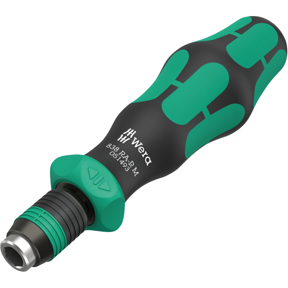 Трещеточная отвертка-битодержатель 1/4