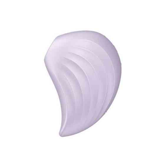Вакуумний кліторальний стимулятор із вібрацією Satisfyer Pearl Diver Violet Sex Aura Київ