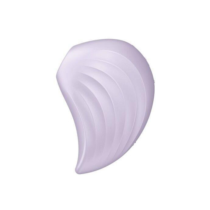 Вакуумний кліторальний стимулятор із вібрацією Satisfyer Pearl Diver Violet Sex Aura Київ - фото 3