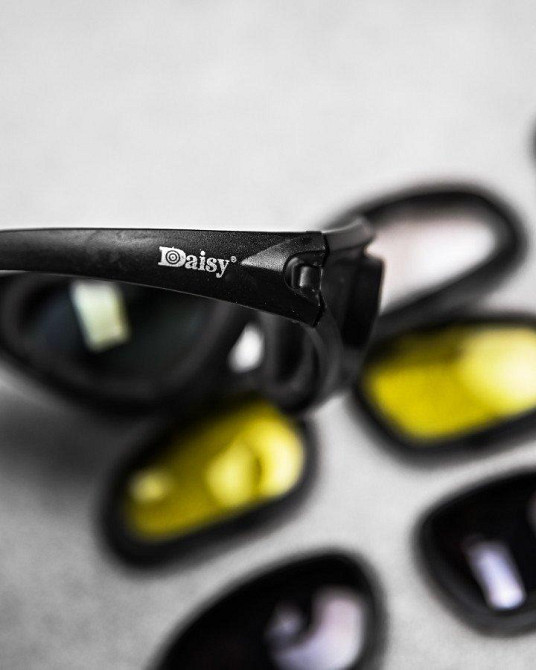 Поляризованные тактические очки Daisy C5 Desert Storm black ВТ6028 Одесса - изображение 5
