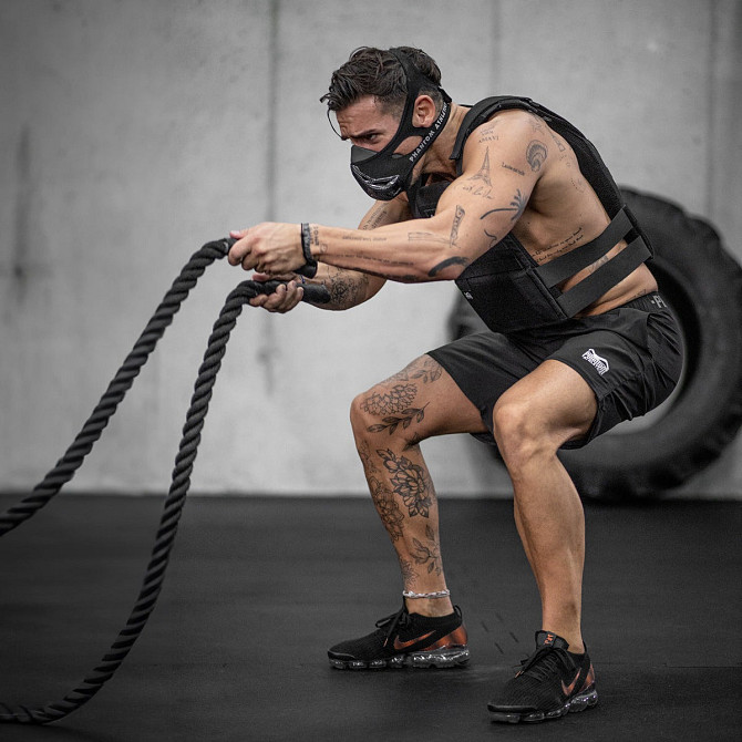 Маска для тренування дихання Phantom Training Mask Carbon L Кам'янське - фото 9