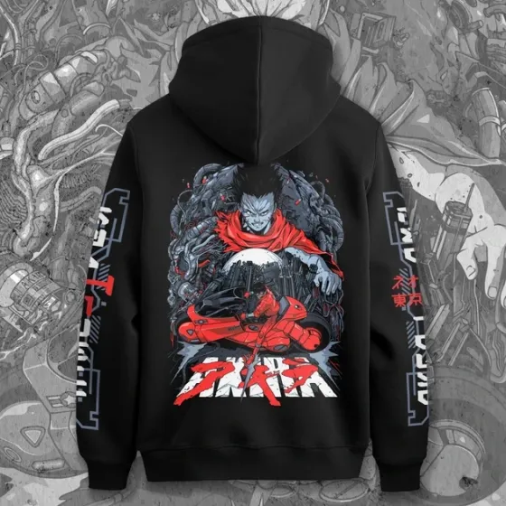 Худи мужское с принтом Akira 2 Размер 50 Anime1220 Днепр