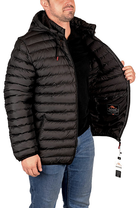Мужская демисезонная стеганая куртка Danger Киев - изображение 2