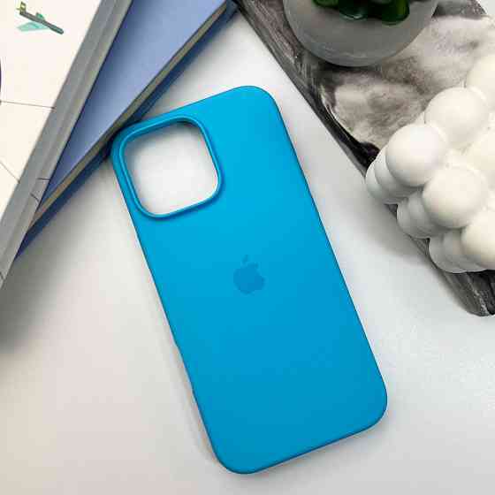 Чохол для смартфона Silicone Full Case AA Open Cam for Apple iPhone 16 Pro 38,Surf Blue Киев