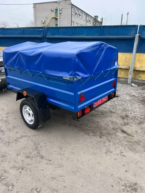 Новий авто причіп 200х130х35 від виробника "Дніпро" Самбор - изображение 2